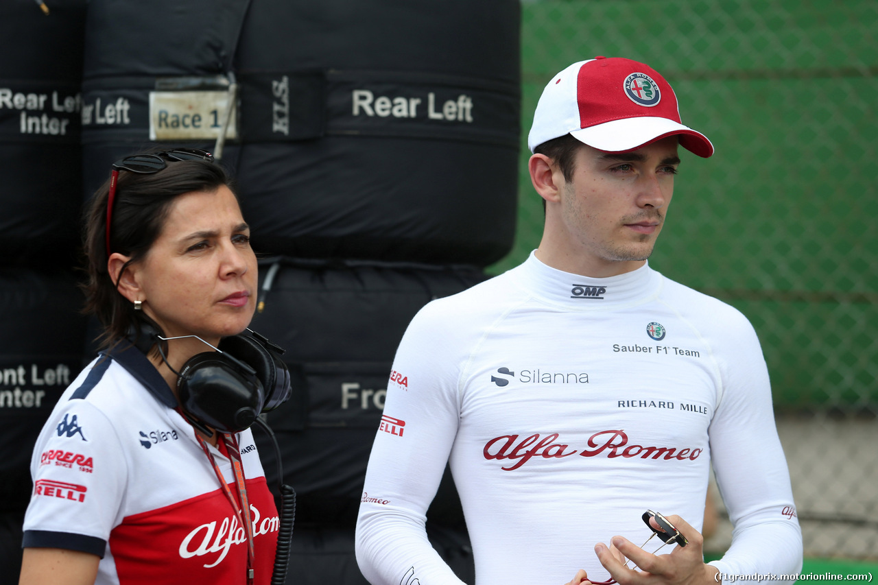 GP BRASILE, 11.11.2018 - Gara, Charles Leclerc (MON) Sauber C37