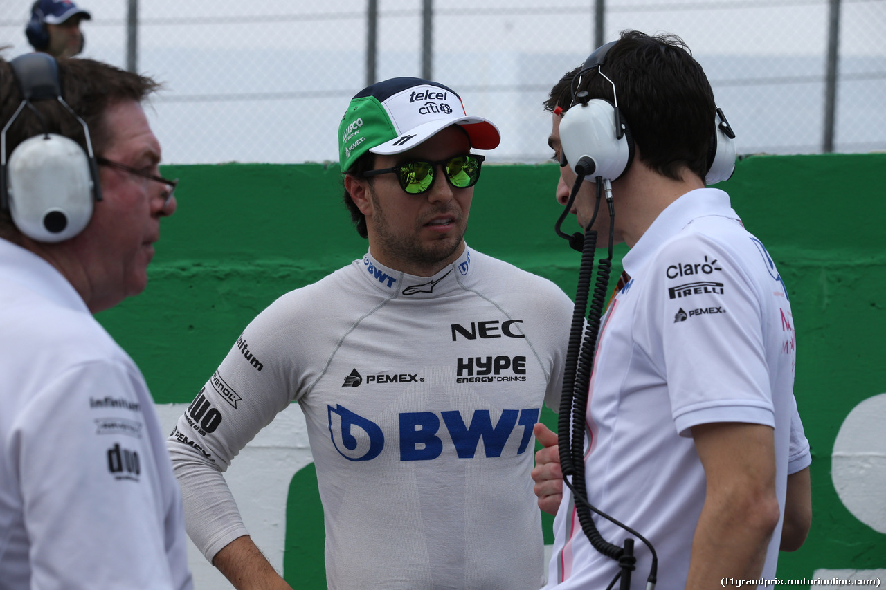 GP BRASILE, 11.11.2018 - Gara, Sergio Perez (MEX) Racing Point Force India F1 VJM11