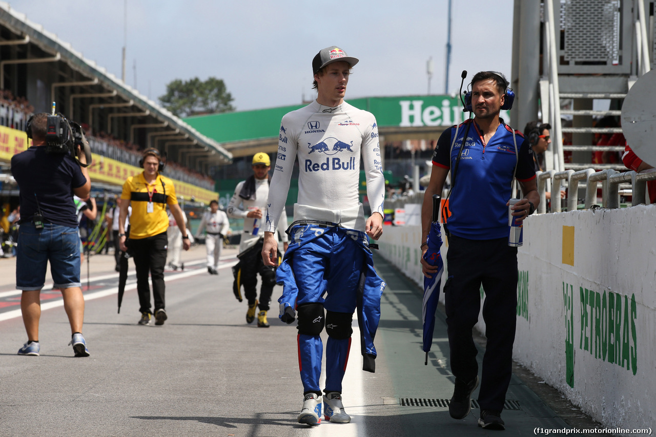 GP BRASILE, 11.11.2018 - Gara, Brendon Hartley (NZL) Scuderia Toro Rosso STR13