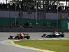 GP BRASILE, 11.11.2018 - Gara, Max Verstappen (NED) Red Bull Racing RB14 e Lewis Hamilton (GBR) Mercedes AMG F1 W09