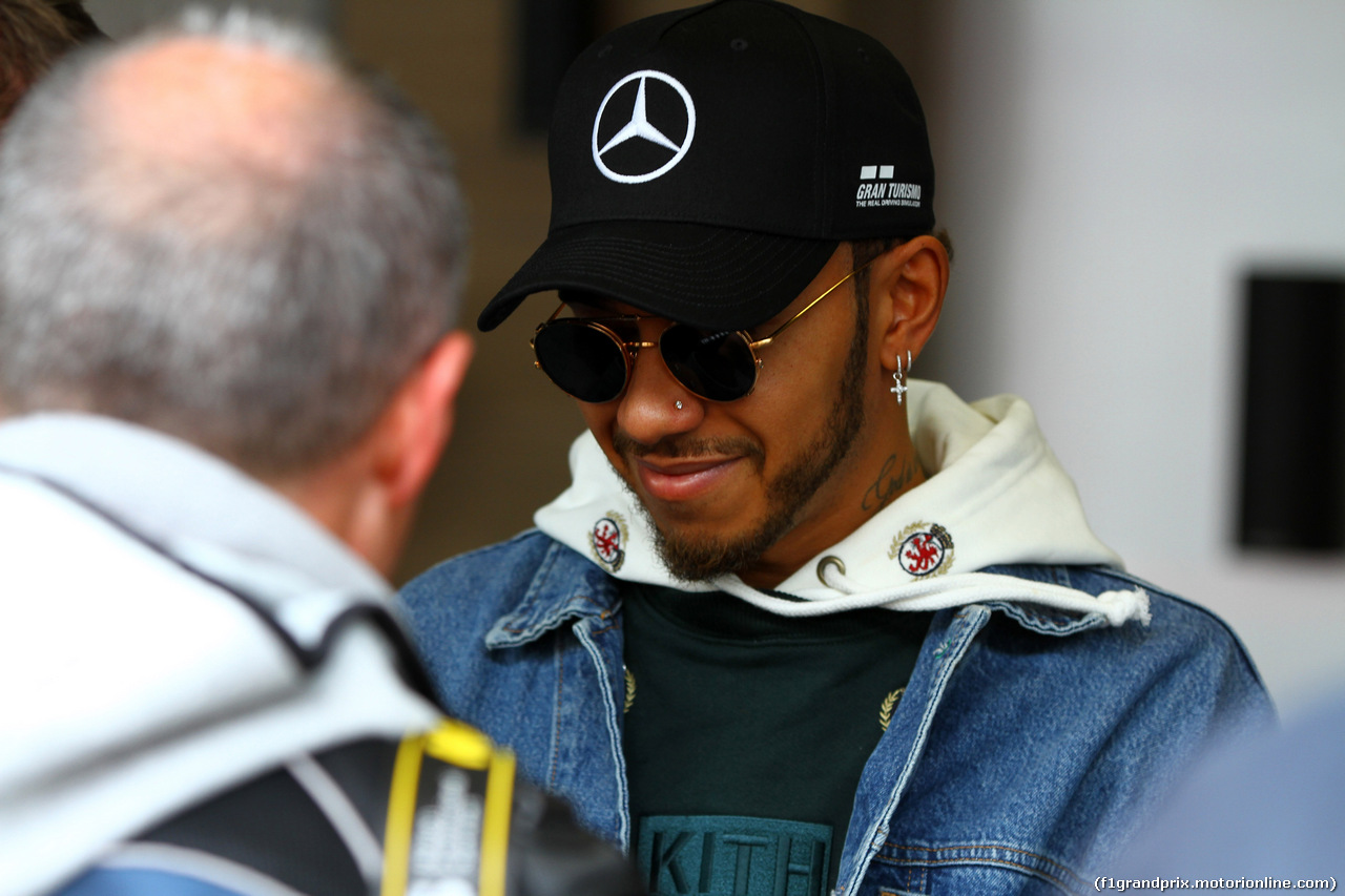 GP BRASILE, 08.11.2018 - Lewis Hamilton (GBR) Mercedes AMG F1 W09