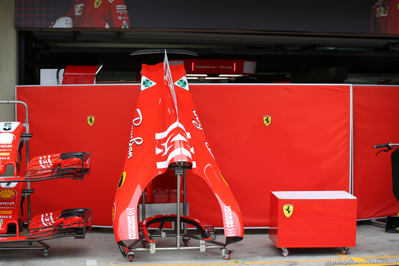 GP BRASILE, 08.11.2018 - Ferrari SF71H, detail