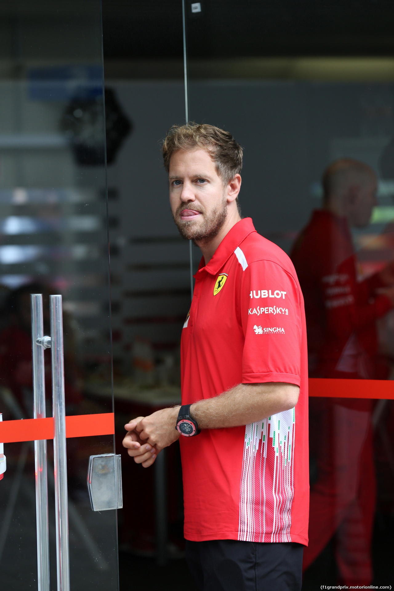 GP BRASILE, 08.11.2018 - Sebastian Vettel (GER) Ferrari SF71H