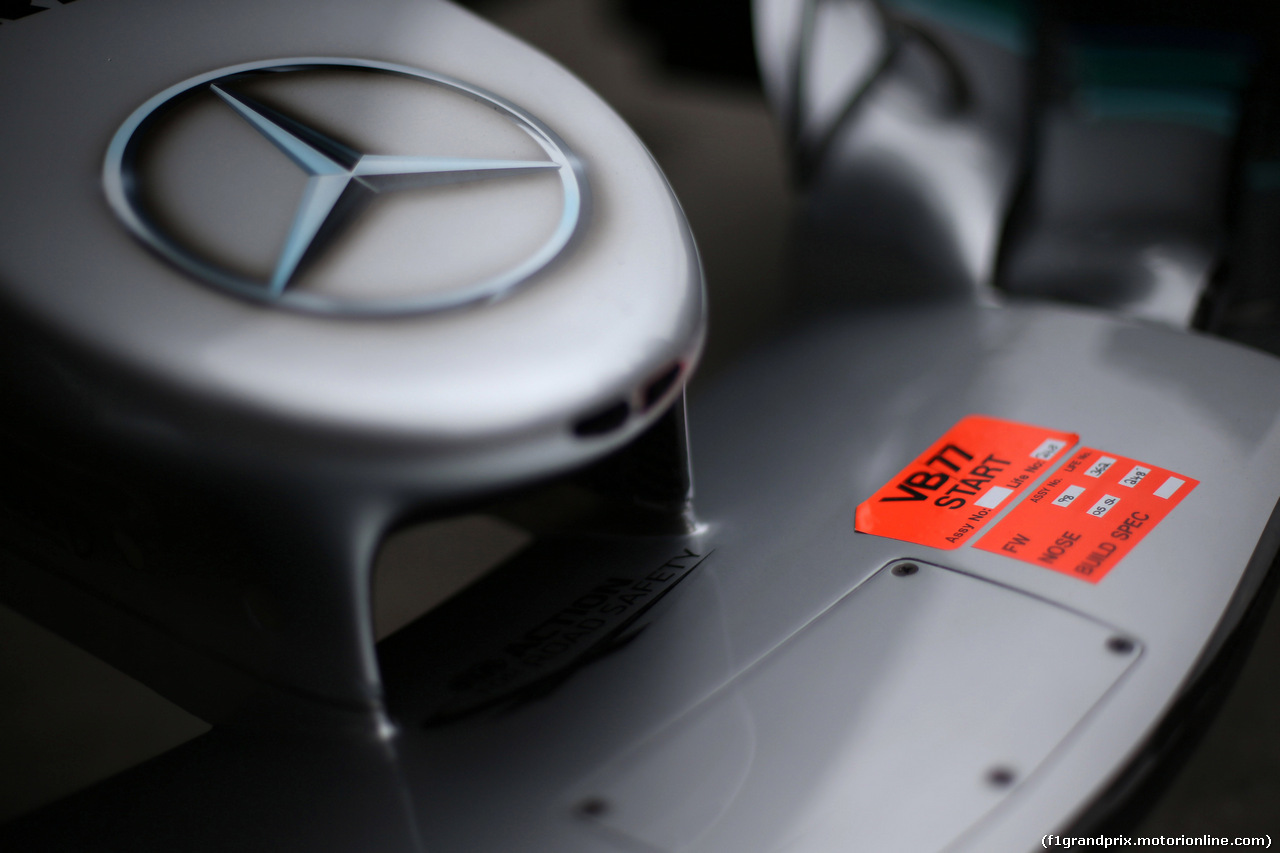 GP BRASILE, 08.11.2018 - Mercedes AMG F1 W09, detail