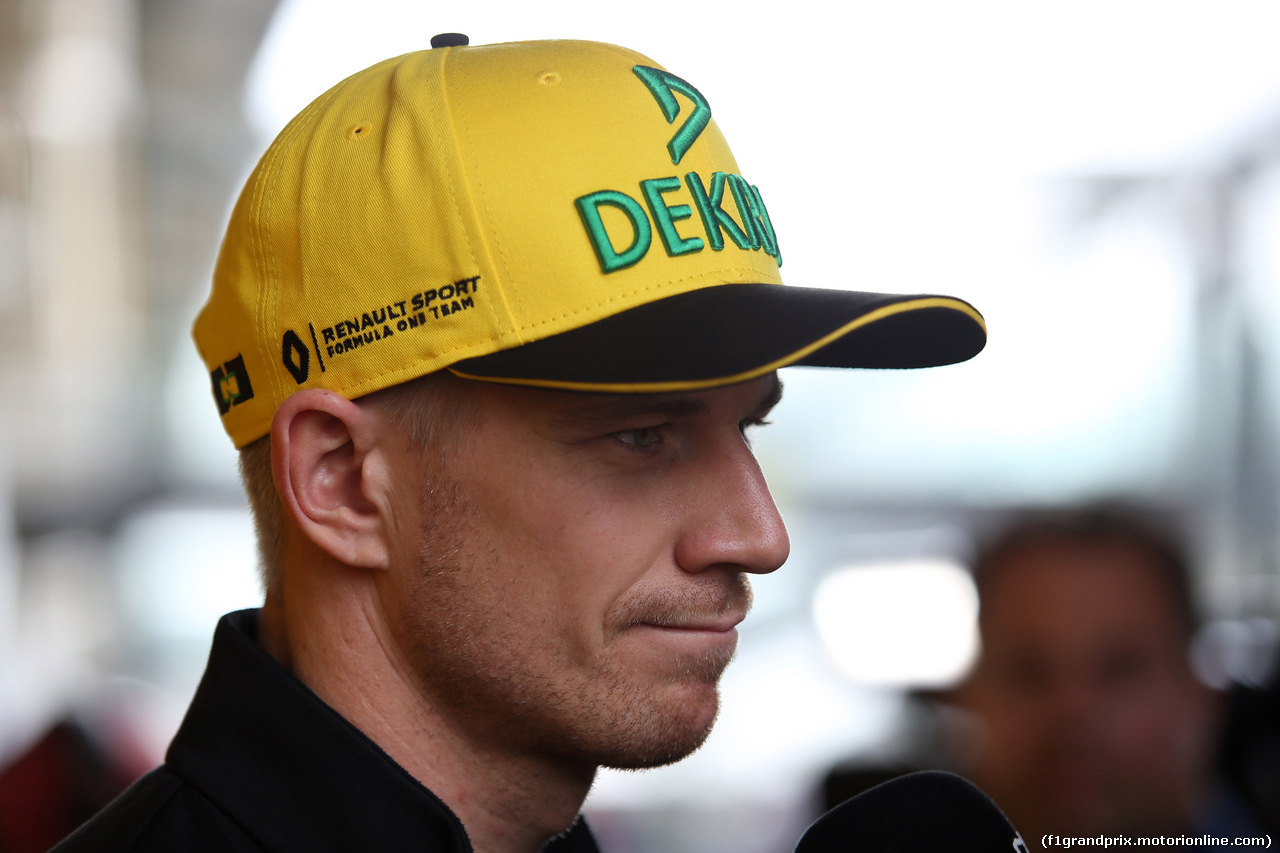 GP BRASILE, 08.11.2018 - Nico Hulkenberg (GER) Renault Sport F1 Team RS18