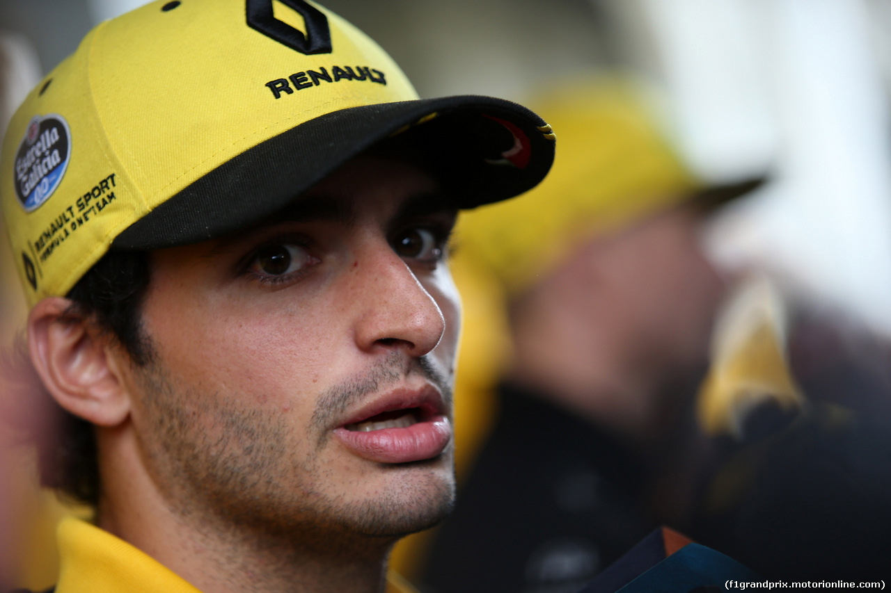 GP BRASILE, 08.11.2018 - Carlos Sainz Jr (ESP) Renault Sport F1 Team RS18