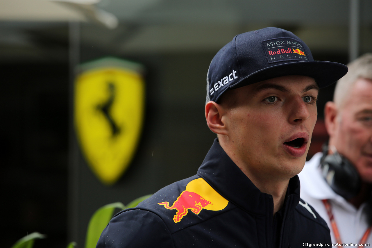 GP BRASILE, 08.11.2018 - Max Verstappen (NED) Red Bull Racing RB14