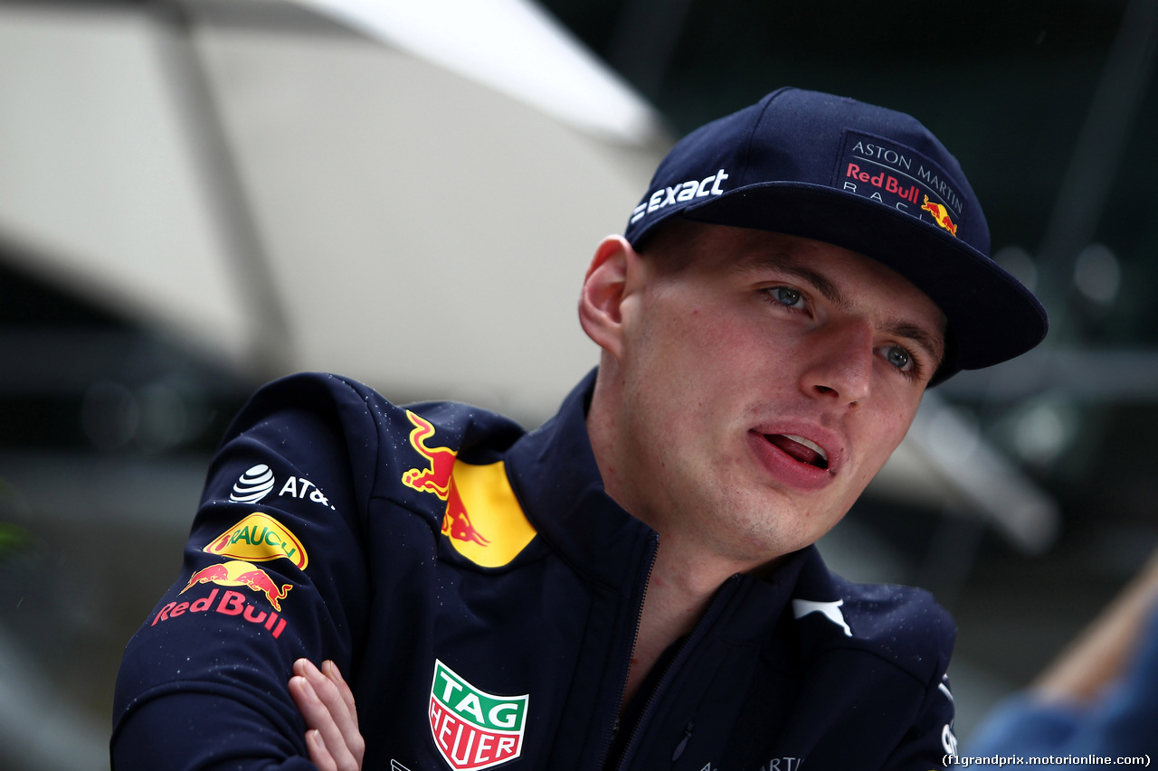 GP BRASILE, 08.11.2018 - Max Verstappen (NED) Red Bull Racing RB14