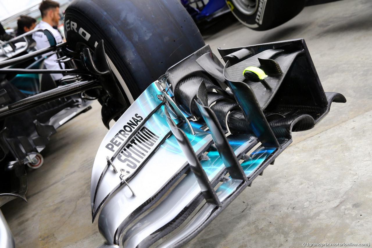 GP BRASILE, 08.11.2018 - Mercedes AMG F1 W09, detail