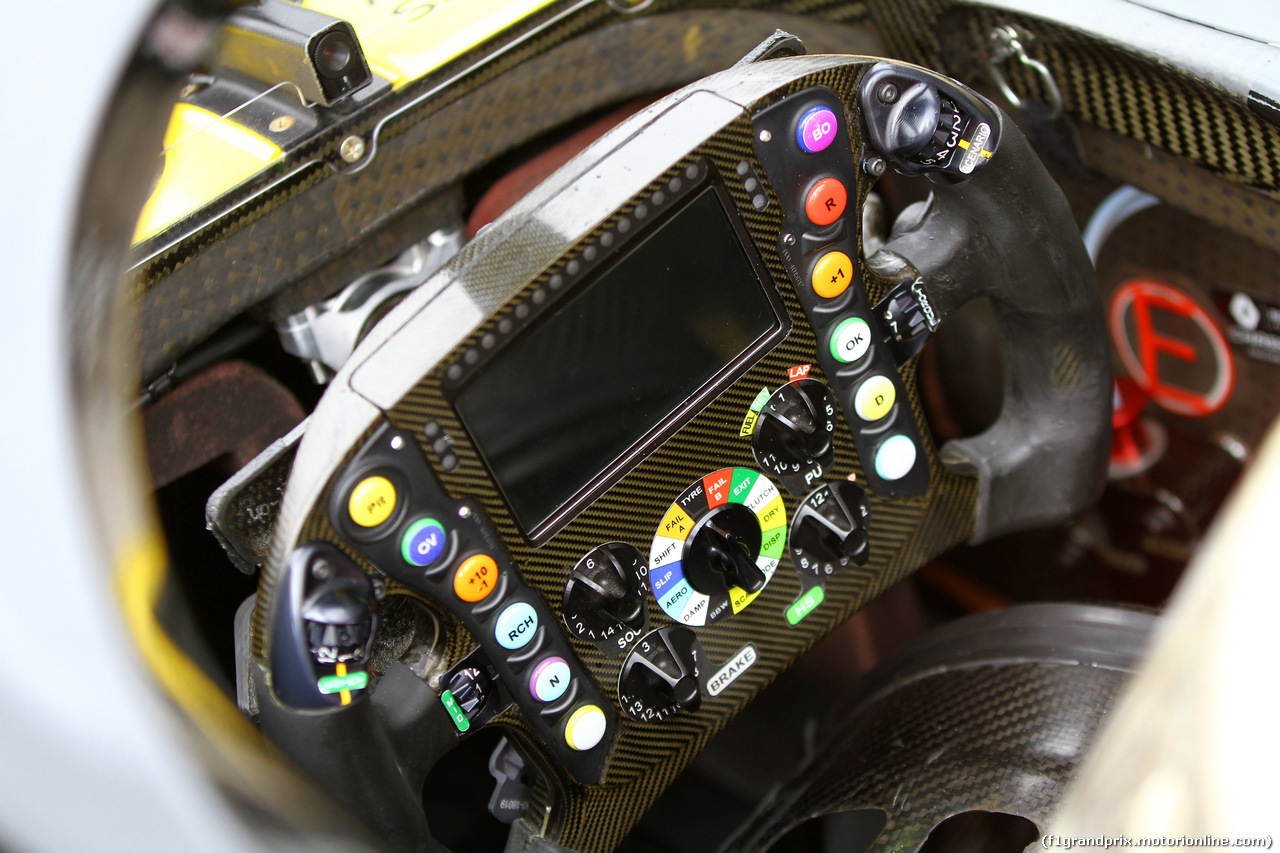 GP BRASILE, 08.11.2018 - Renault Sport F1 Team RS18, detail