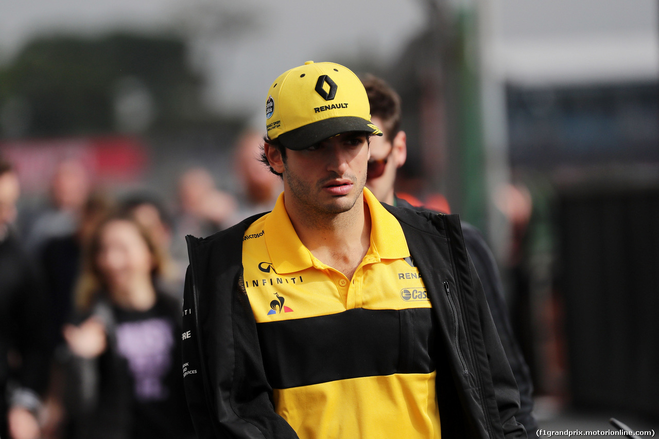 GP BRASILE, 09.11.2018 - Carlos Sainz Jr (ESP) Renault Sport F1 Team RS18