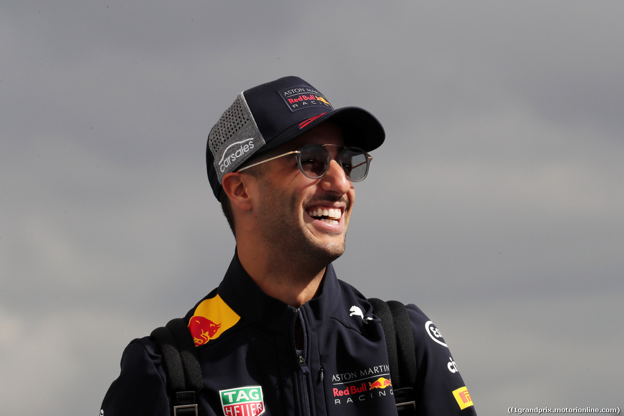 GP BRASILE, 09.11.2018 - Daniel Ricciardo (AUS) Red Bull Racing RB14