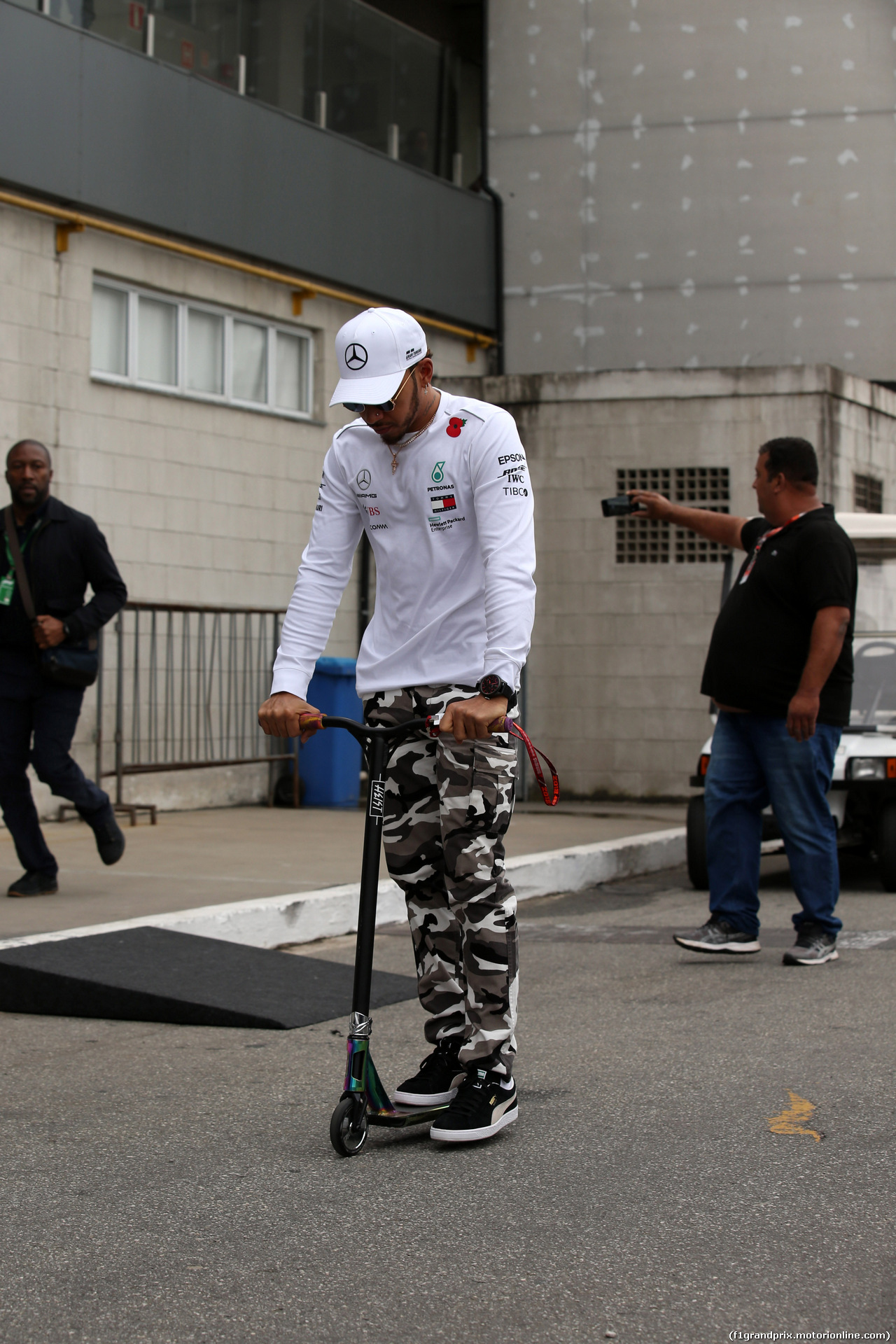 GP BRASILE, 09.11.2018 - Lewis Hamilton (GBR) Mercedes AMG F1 W09