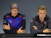 GP BRASILE, 08.11.2018 - Conferenza Stampa, Brendon Hartley (NZL) Scuderia Toro Rosso STR13 e Kevin Magnussen (DEN) Haas F1 Team VF-18