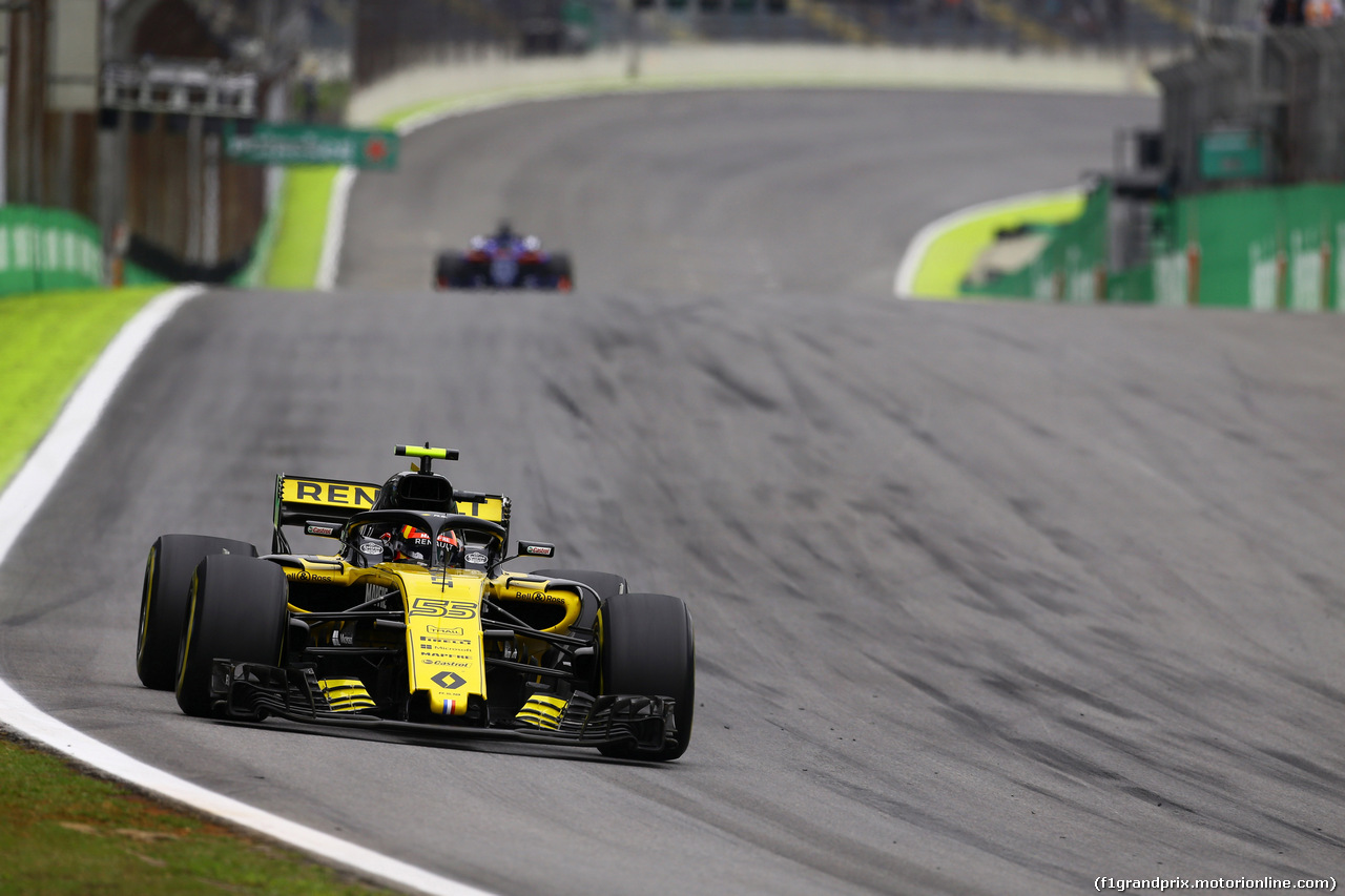 GP BRASILE, 09.11.2018 - Prove Libere 2, Carlos Sainz Jr (ESP) Renault Sport F1 Team RS18