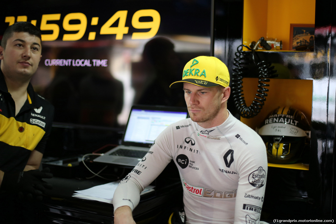 GP BRASILE, 10.11.2018 - Prove Libere 3, Nico Hulkenberg (GER) Renault Sport F1 Team RS18