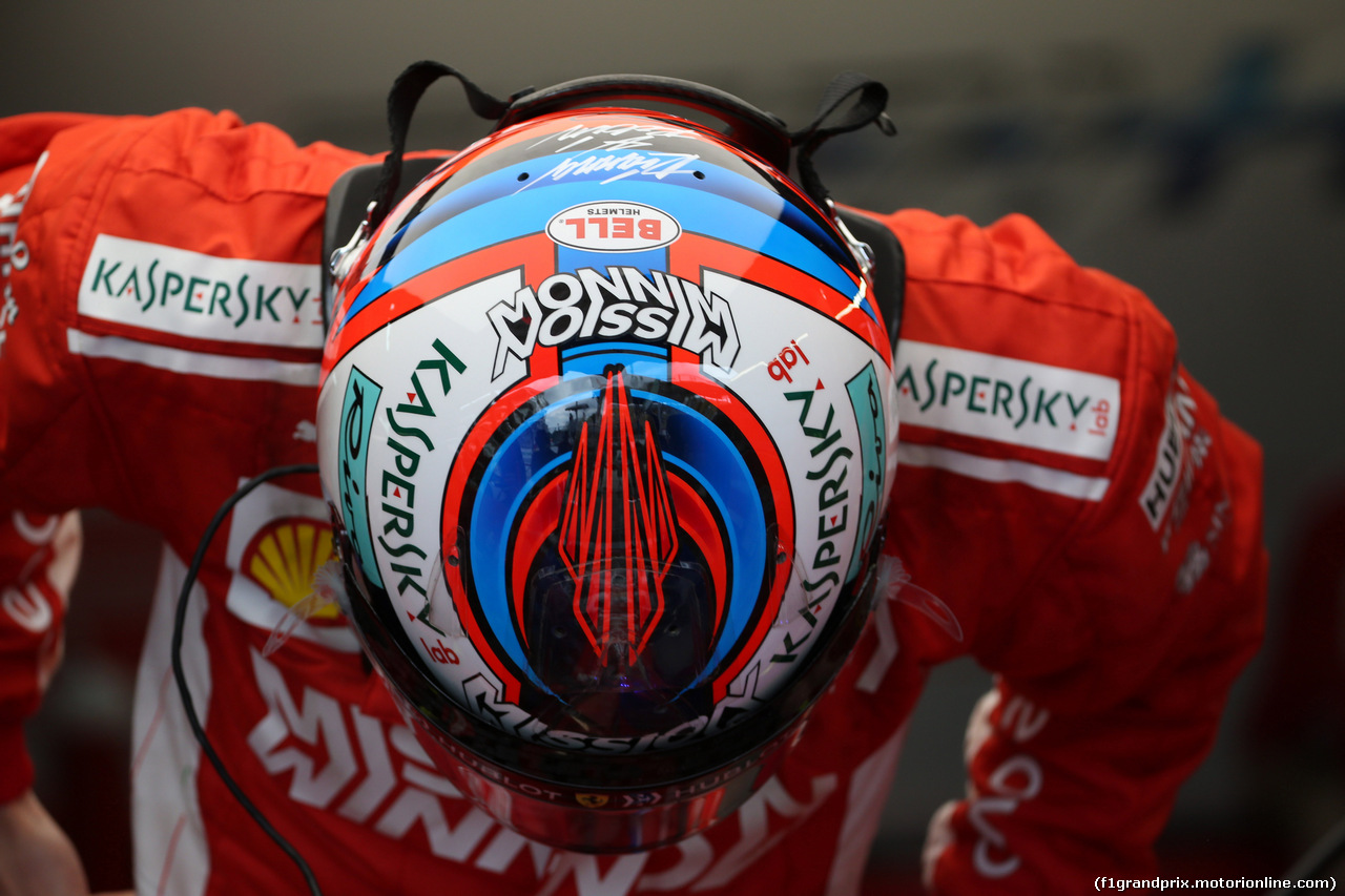 GP BRASILE, 10.11.2018 - Prove Libere 3, Kimi Raikkonen (FIN) Ferrari SF71H
