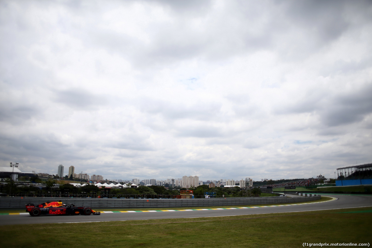 GP BRASILE, 10.11.2018 - Prove Libere 3, Daniel Ricciardo (AUS) Red Bull Racing RB14
