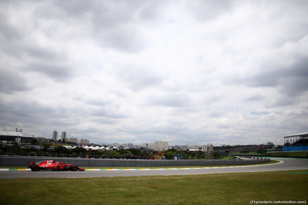 GP BRASILE, 10.11.2018 - Prove Libere 3, Kimi Raikkonen (FIN) Ferrari SF71H