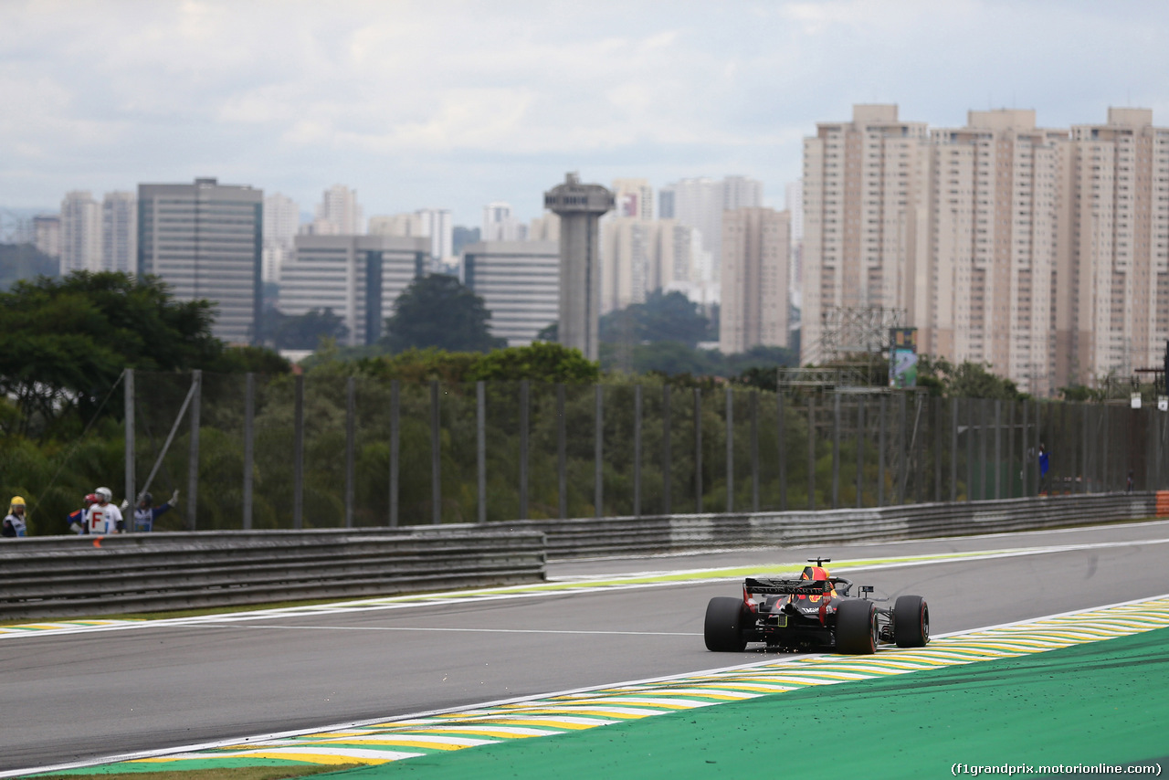 GP BRASILE, 10.11.2018 - Prove Libere 3, Daniel Ricciardo (AUS) Red Bull Racing RB14