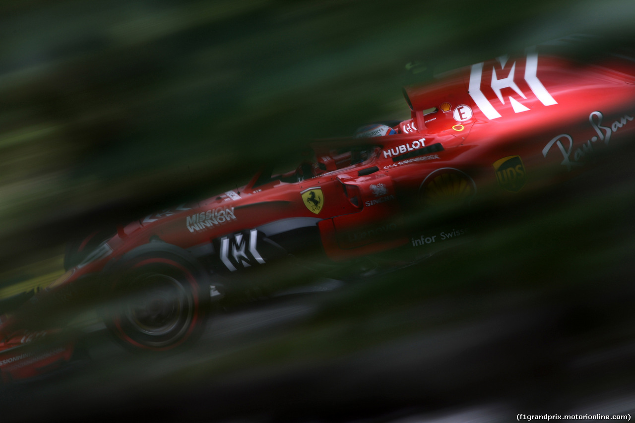 GP BRASILE, 10.11.2018 - Prove Libere 3, Kimi Raikkonen (FIN) Ferrari SF71H