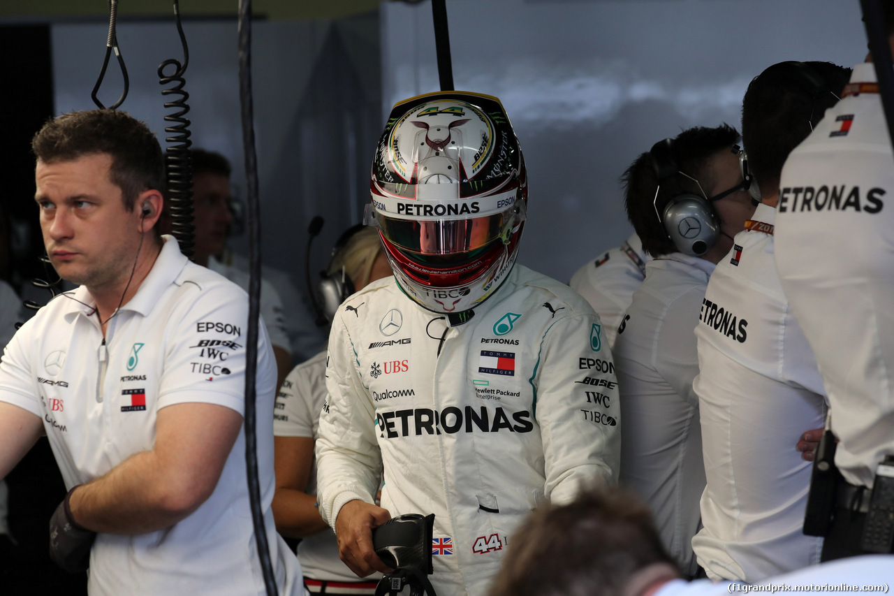 GP BRASILE, 10.11.2018 - Prove Libere 3, Lewis Hamilton (GBR) Mercedes AMG F1 W09