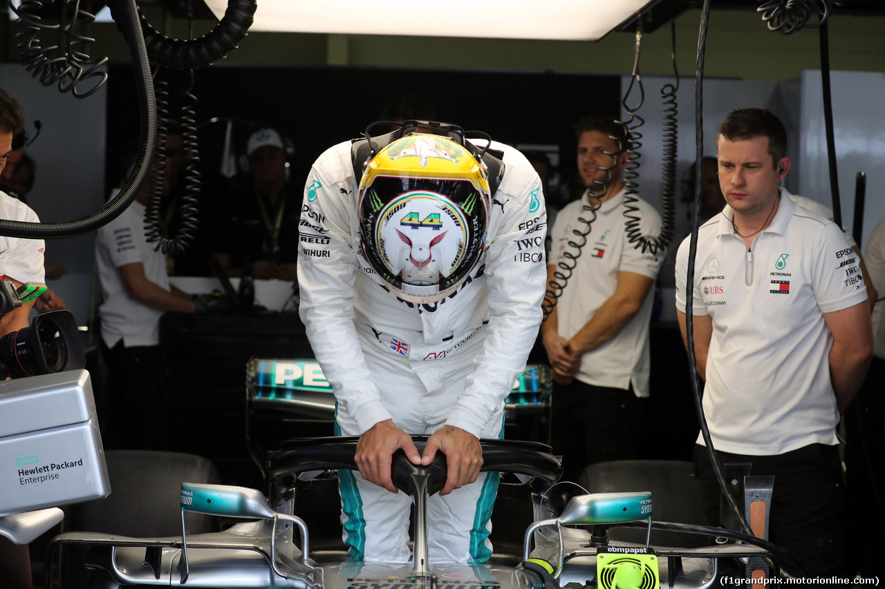 GP BRASILE, 10.11.2018 - Prove Libere 3, Lewis Hamilton (GBR) Mercedes AMG F1 W09