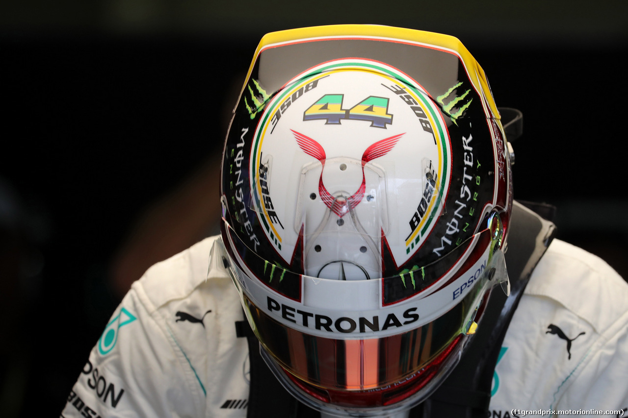 GP BRASILE, 10.11.2018 - Prove Libere 3, Lewis Hamilton (GBR) Mercedes AMG F1 W09