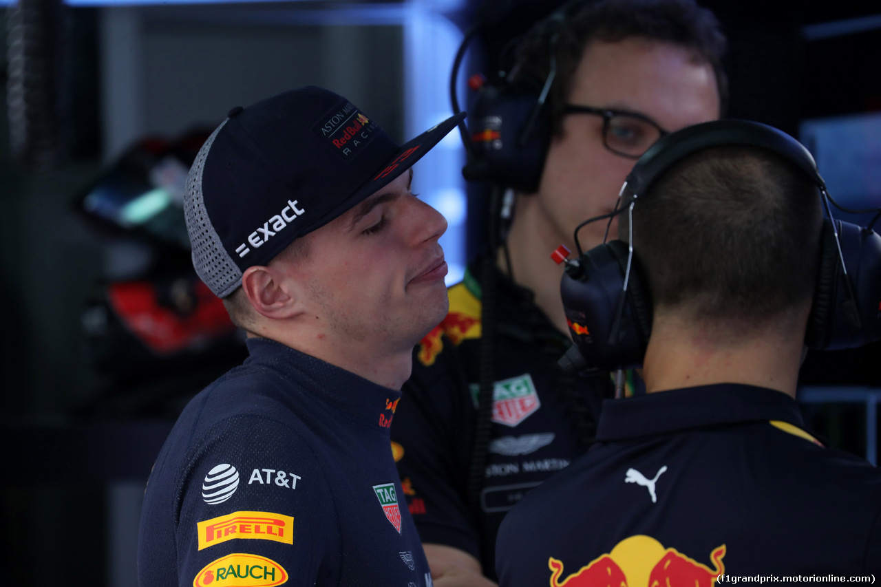 GP BRASILE, 10.11.2018 - Prove Libere 3, Max Verstappen (NED) Red Bull Racing RB14