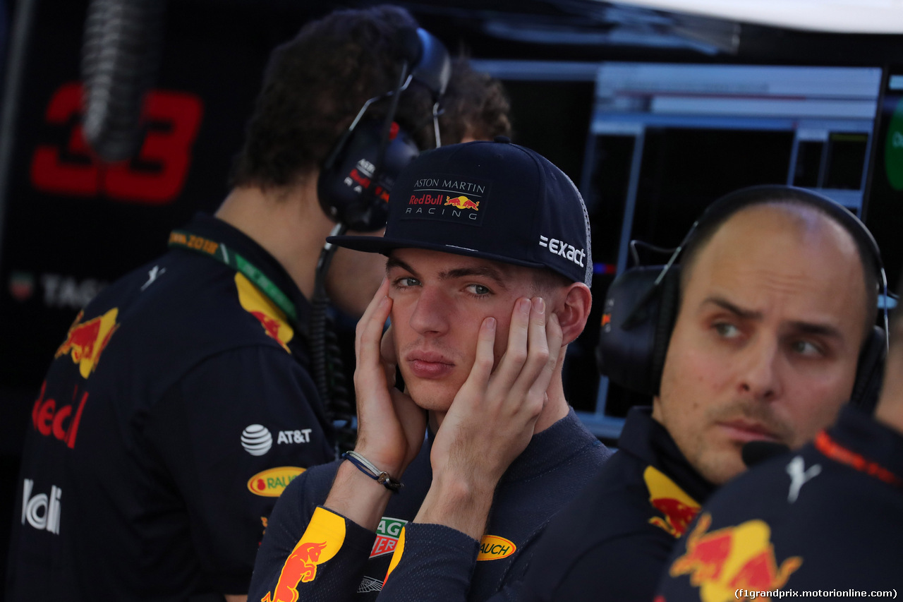 GP BRASILE, 10.11.2018 - Prove Libere 3, Max Verstappen (NED) Red Bull Racing RB14