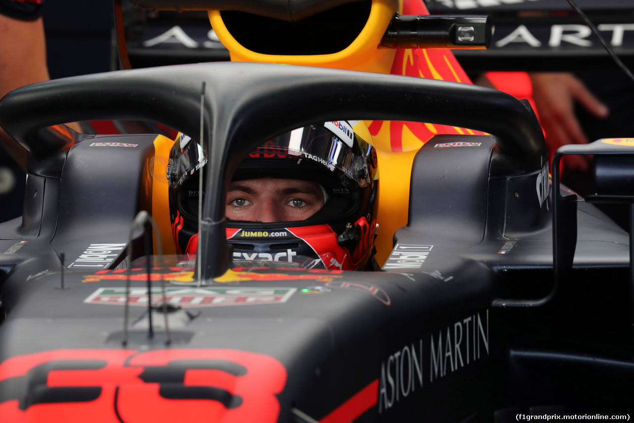 GP BRASILE, 10.11.2018 - Prove Libere 3, Max Verstappen (NED) Red Bull Racing RB14