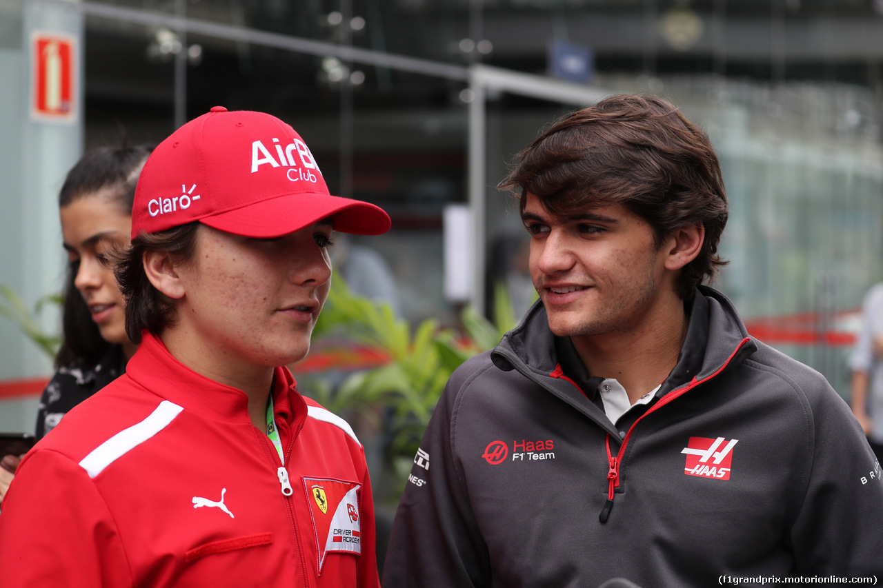 GP BRASILE, 10.11.2018 - Prove Libere 3, Enzo e Pietro Fittipaldi
