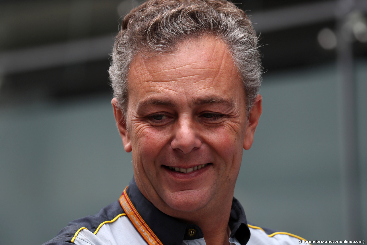 GP BRASILE, 10.11.2018 - Prove Libere 3, Mario Isola (ITA), Pirelli Racing Manager