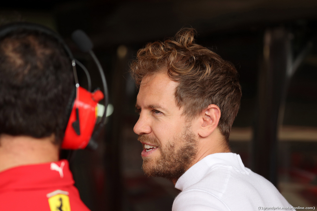 GP BRASILE, 10.11.2018 - Prove Libere 3, Sebastian Vettel (GER) Ferrari SF71H