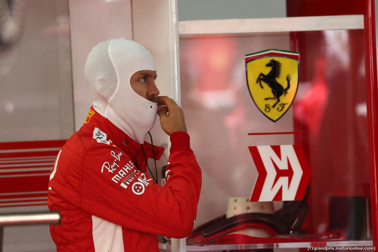 GP BRASILE, 10.11.2018 - Prove Libere 3, Sebastian Vettel (GER) Ferrari SF71H