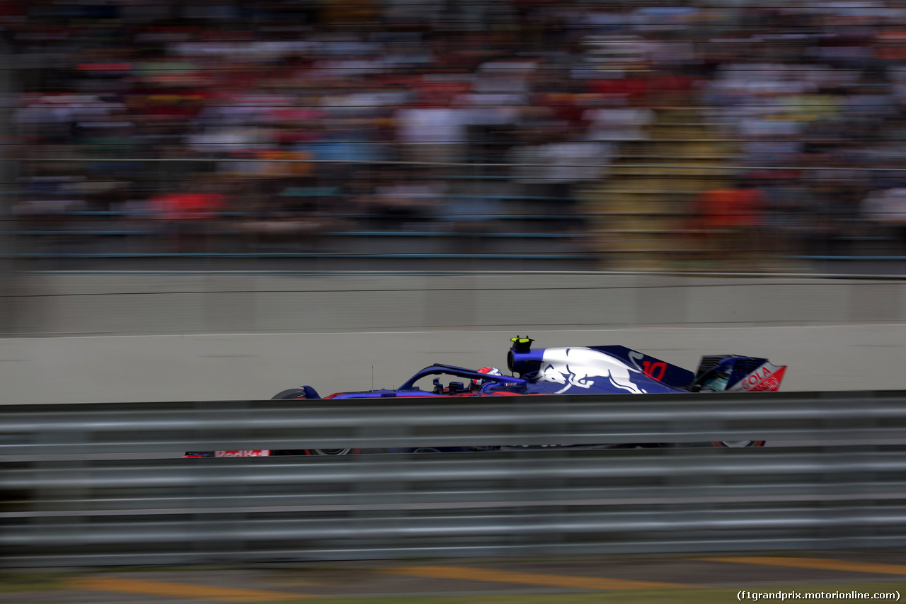 GP BRASILE, 10.11.2018 - Qualifiche, Pierre Gasly (FRA) Scuderia Toro Rosso STR13