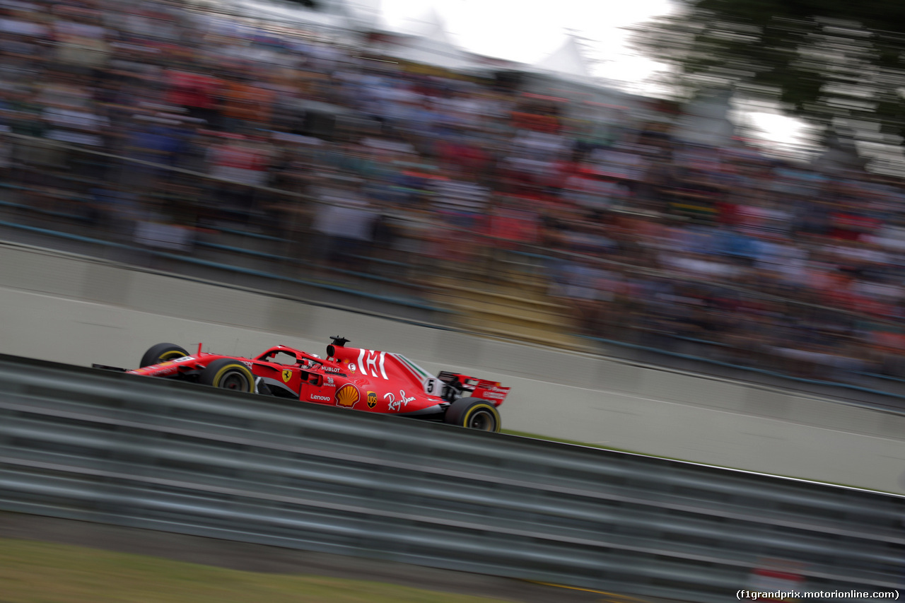 GP BRASILE, 10.11.2018 - Qualifiche, Sebastian Vettel (GER) Ferrari SF71H