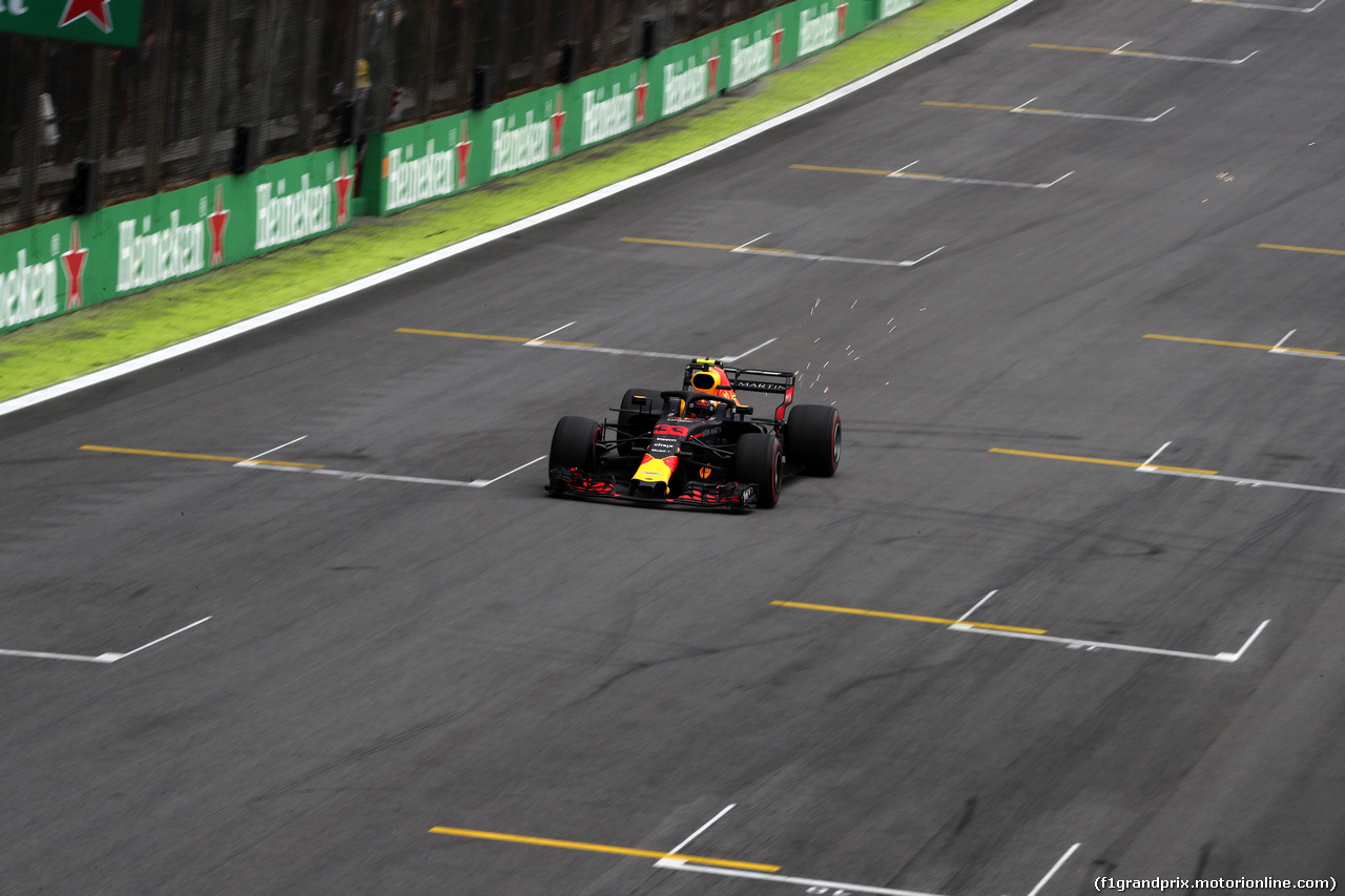 GP BRASILE, 10.11.2018 - Qualifiche, Max Verstappen (NED) Red Bull Racing RB14