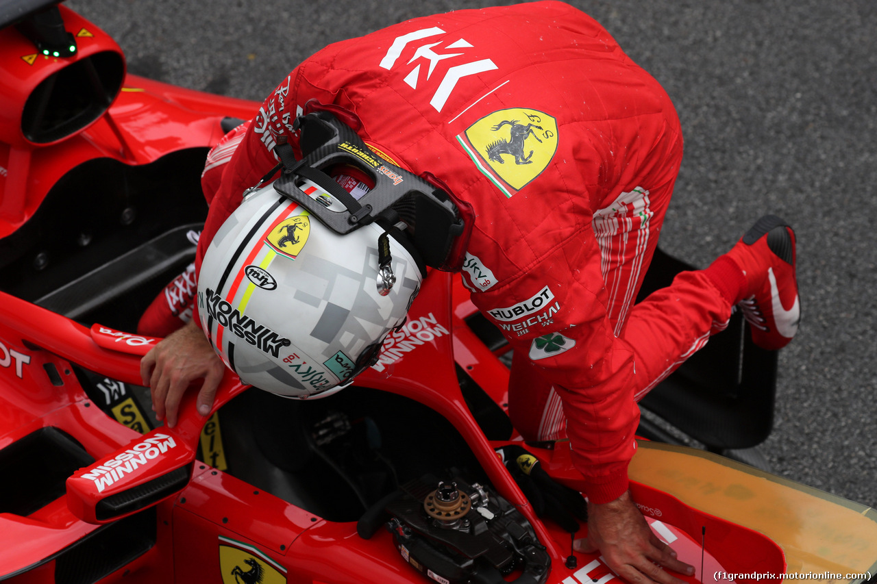 GP BRASILE, 10.11.2018 - Qualifiche, 2nd place Sebastian Vettel (GER) Ferrari SF71H