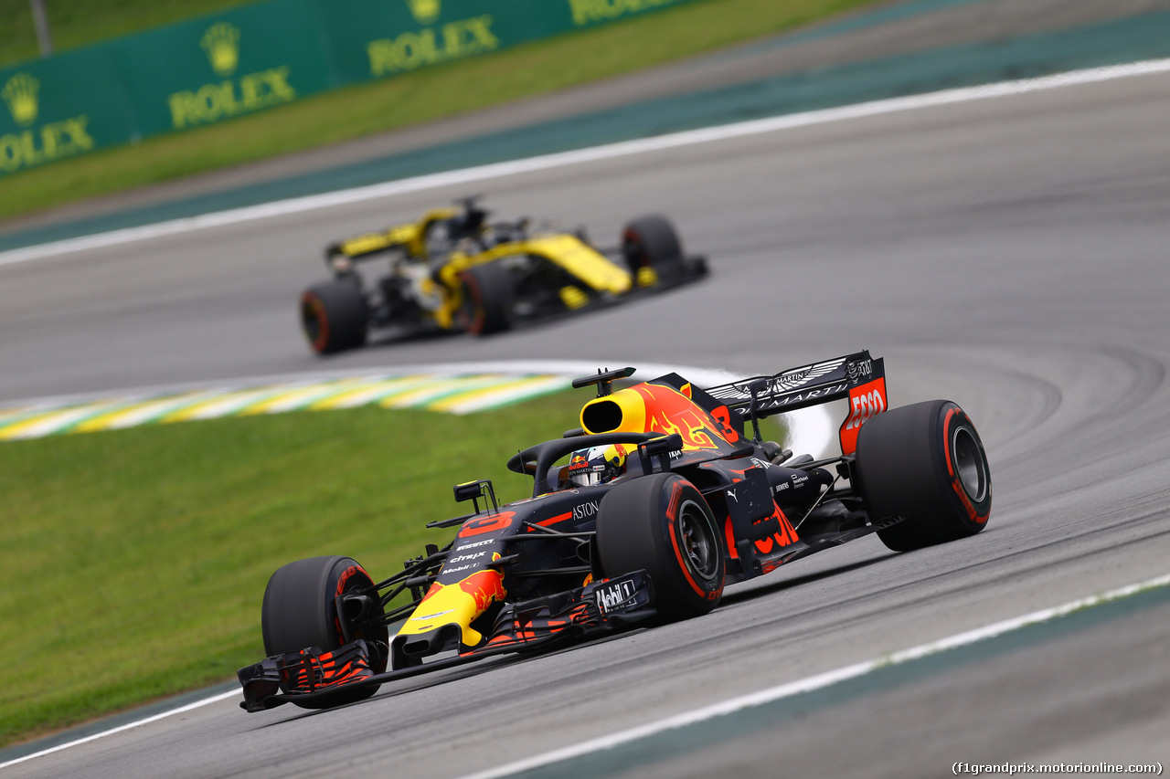 GP BRASILE, 10.11.2018 - Qualifiche, Daniel Ricciardo (AUS) Red Bull Racing RB14
