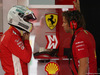 GP BRASILE, 10.11.2018 - Free Practice 3, Sebastian Vettel (GER) Ferrari SF71H e his personal trainer Antti Kontsas (FIN)