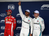 GP BRASILE, 10.11.2018 - Qualifiche, 2nd place Sebastian Vettel (GER) Ferrari SF71H, Lewis Hamilton (GBR) Mercedes AMG F1 W09 pole position e 3rd place Valtteri Bottas (FIN) Mercedes AMG F1 W09