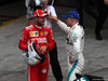 GP BRASILE, 10.11.2018 - Qualifiche, 2nd place Sebastian Vettel (GER) Ferrari SF71H e 3rd place Valtteri Bottas (FIN) Mercedes AMG F1 W09