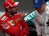 GP BRASILE, 10.11.2018 - Qualifiche, 2nd place Sebastian Vettel (GER) Ferrari SF71H e 3rd place Valtteri Bottas (FIN) Mercedes AMG F1 W09