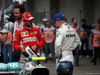GP BRASILE, 10.11.2018 - Qualifiche, 2nd place Sebastian Vettel (GER) Ferrari SF71H e 3rd place Valtteri Bottas (FIN) Mercedes AMG F1 W09