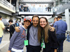 GP BRASILE, 10.11.2018 - Qualifiche, Felipe Bartz (BRA) nephew of Rubens Barrichello (BRA), Felipe Massa (BRA) e Renata Barrichello, sister of Rubens Barrichello (BRA)