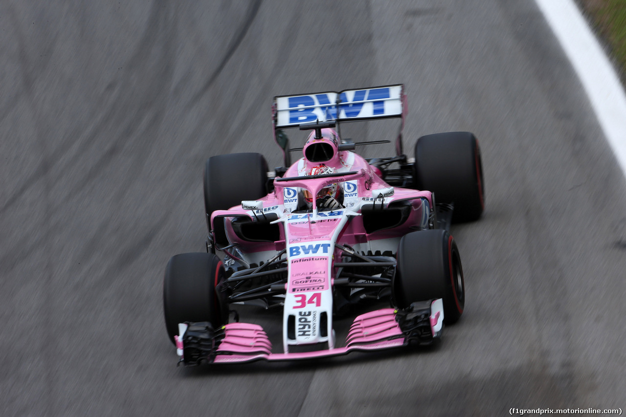 GP BRASILE, 09.11.2018 - Prove Libere 1, Nicolas Latifi (CAN) Test Driver, Racing Point Force India F1 VJM11