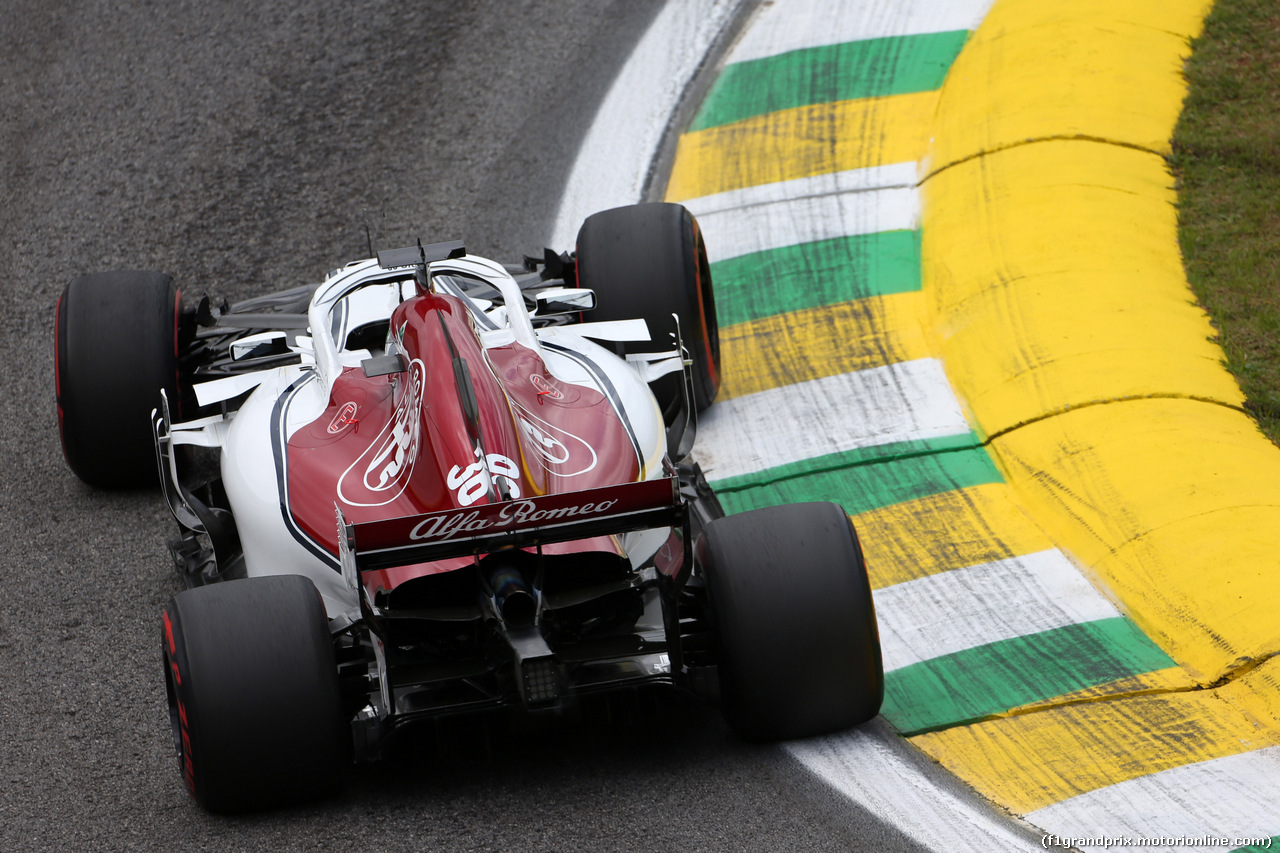 GP BRASILE, 09.11.2018 - Prove Libere 1, Antonio Giovinazzi (ITA) Test Driver Sauber C37