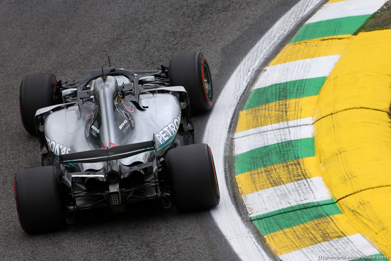 GP BRASILE, 09.11.2018 - Prove Libere 1, Lewis Hamilton (GBR) Mercedes AMG F1 W09