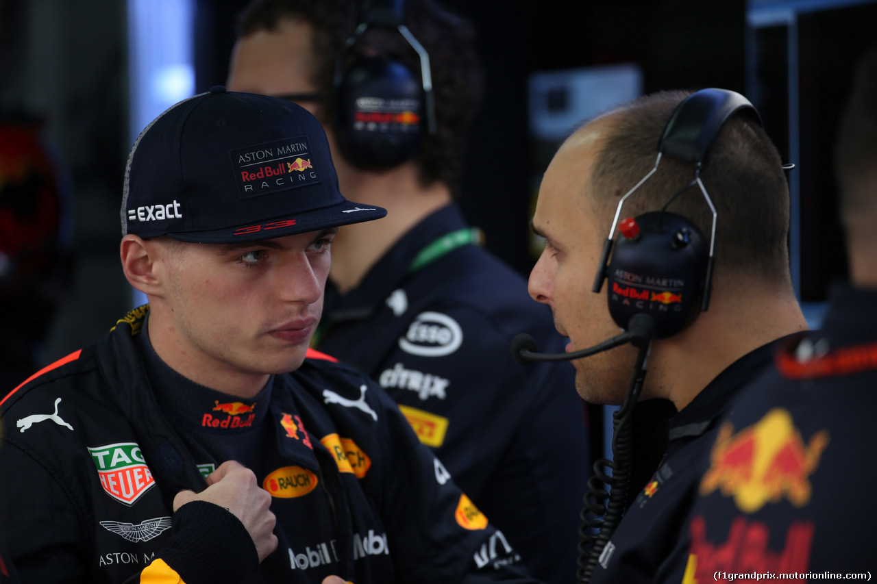 GP BRASILE, 09.11.2018 - Prove Libere 1, Max Verstappen (NED) Red Bull Racing RB14
